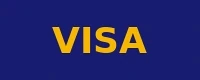 Visa accepted payment method logo at Dream Jackpot